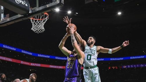 Celtics bateu o Lakers em jogo da temporada regular da NBA
