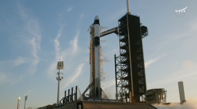 SpaceX lançou uma tripulação de astronautas que assumirá as funções na Estação Espacial Internacional