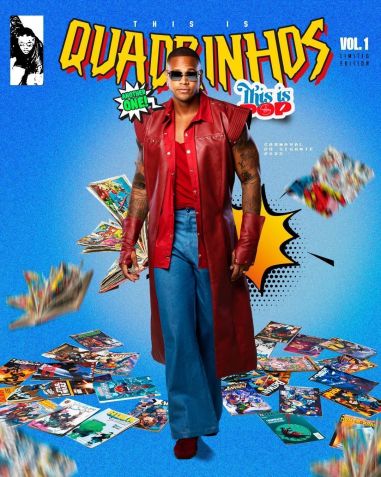 Leo Santana fantasiado de Homem-Aranha no Carnaval • Divulgação