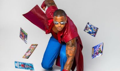 Leo Santana fantasiado de Homem-Aranha no Carnaval