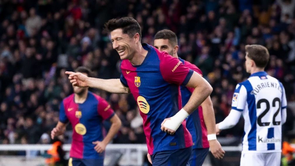Barcelona goleia a real sociedad e reassume liderança de laliga | cnn brasil