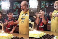 Lima Duarte comemora 95 anos ao lado da família; veja os parabéns