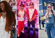 Lollapalooza 2025: famosos chegam ao 1º dia de festival