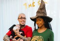 MC Daniel e Lorena Maria fazem mesversário de filho com tema Harry Potter