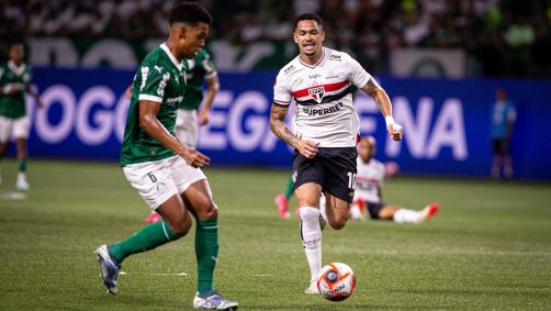Luciano detonou a arbitragem em jogo entre Palmeiras e São Paulo