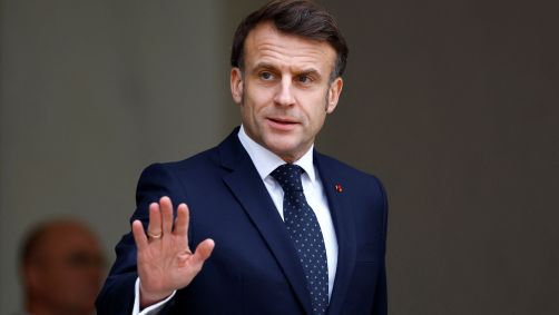 Presidente da França, Emmanuel Macron.