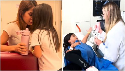 Maíra Cardi diz que levou filha ao hospital para exames no coração