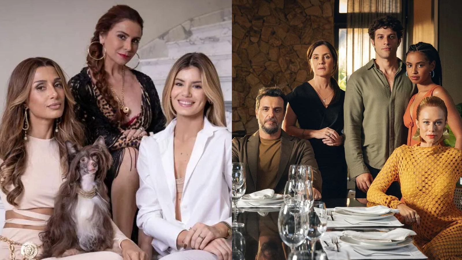 Elenco de "Beleza Fatal" e "Mania de Você"