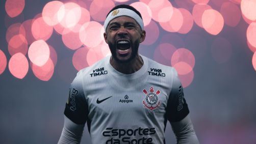 Memphis Depay comemora título do Corinthians no Paulistão 2025
