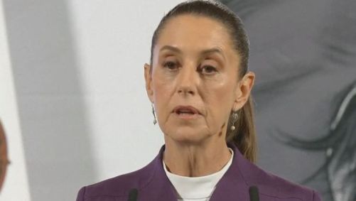 Presidente do México, Claudia Sheinbaum.