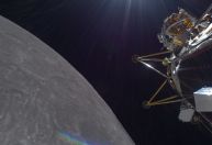 Módulo Athena desliga um dia após pousar na superfície da Lua
