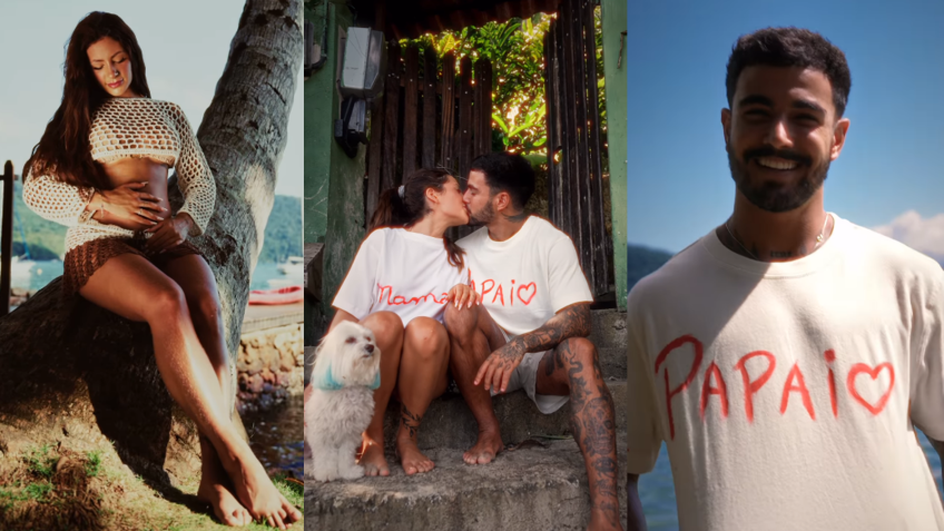 Yuri pediu a namorada em casamento há quinze dias e mostrou o pedido em seu feed, que foi feito em uma casa de campo • Instagram/Yuri Meirelles/Nathalia Valente
