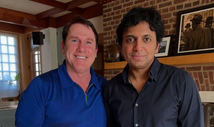 nicholas sparks e M. Night Shyamalan