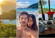 Nicolas Prattes mostra detalhes da lua de mel com Sabrina Sato