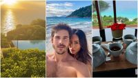 Nicolas Prattes mostra detalhes da lua de mel com Sabrina Sato