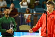 Djokovic diz que perder para o "protegido" Mensik alivia derrota em Miami
