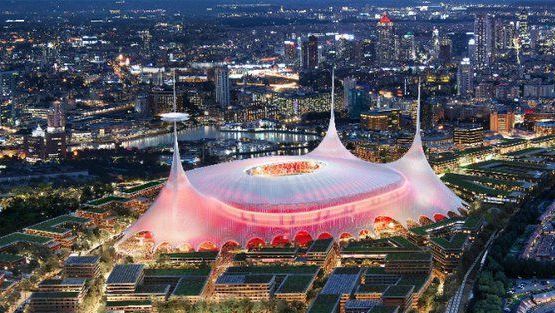 Projeto do novo estádio do Manchester United