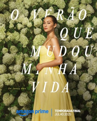 Pôster da terceira temporada de "O Verão Que Mudou Minha Vida" • Divulgação/Prime Video