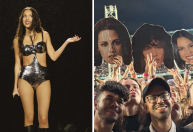 Antes do Lollapalooza, Olivia Rodrigo publica fotos de show em Curitiba