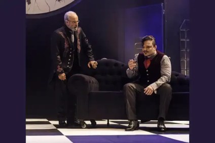 O ator Osmar Prado na peça O Veneno do Teatro