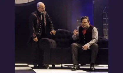 O ator Osmar Prado na peça O Veneno do Teatro