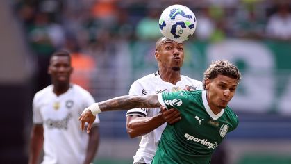 Palmeiras e Botafogo se enfrentam pelo Campeonato Brasileiro