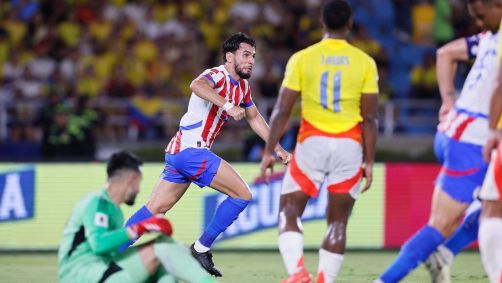 Junior Alonso fez o primeiro gol da Seleção Paraguaia