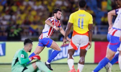Paraguai busca empate com a Colômbia pelas Eliminatórias
