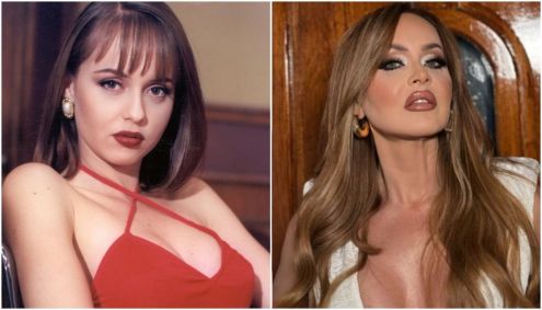 Antes e depois de Paulina Martins e Paola Bracho (Gaby Spanic) em &quot;A Usurpadora&quot;