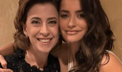 Penélope Cruz compartilha foto ao lado de Fernanda Torres no Oscar