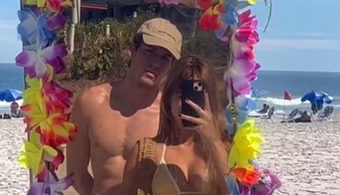 Pietro Antonelli e namorada