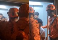 Carnaval no RJ: bombeiros resgatam 11 pessoas presas em elevador na Sapucaí