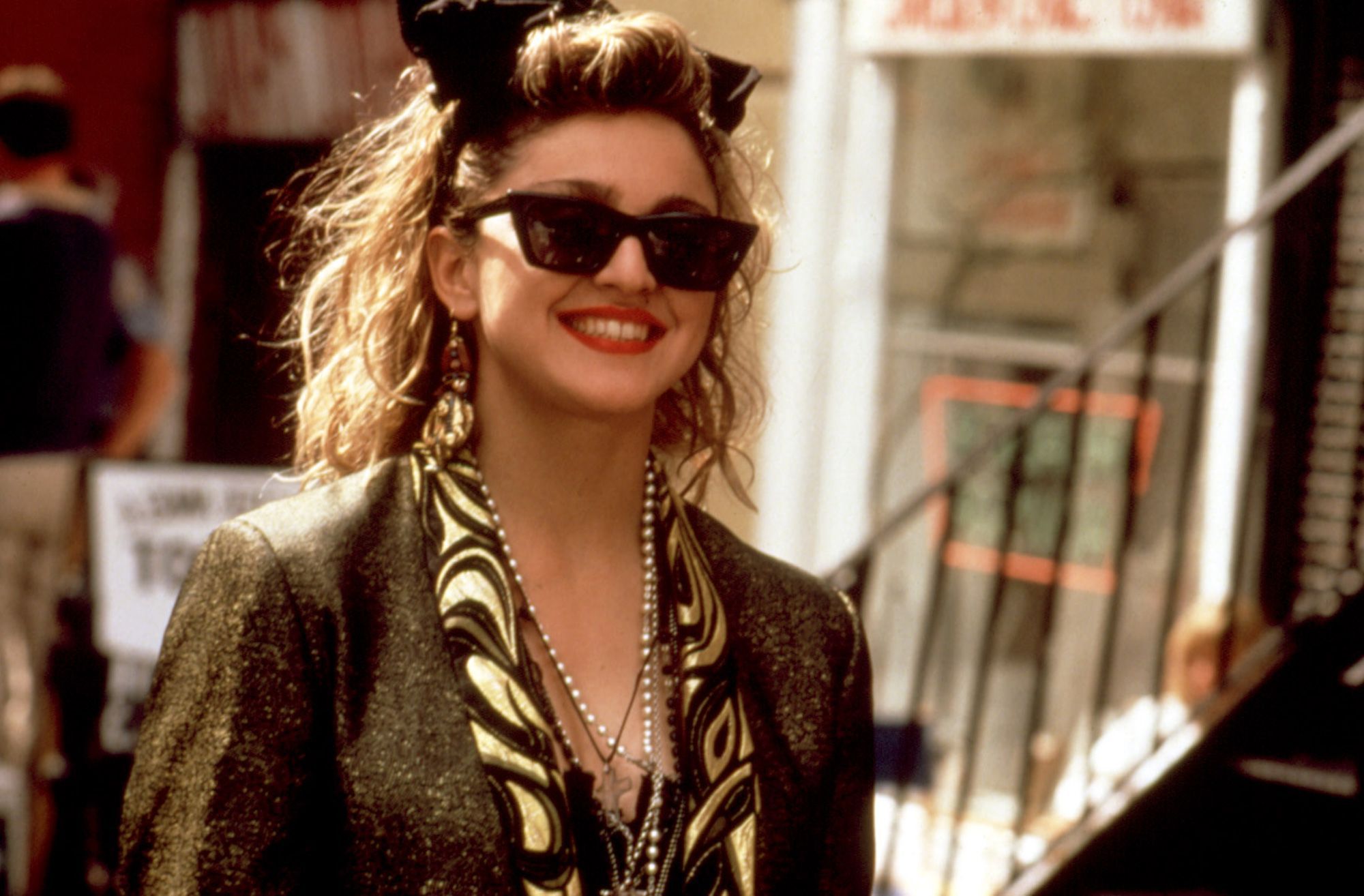 Madonna estrelou o filme "Procura-se Susan Desesperadamente"