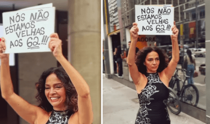 Claudia Ohana desabafa sobre etarismo: “Não estou velha, estou na pista”