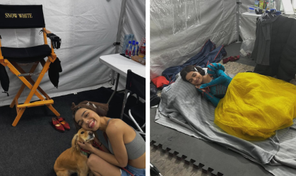 "Branca de Neve": Rachel Zegler compartilha bastidores do filme