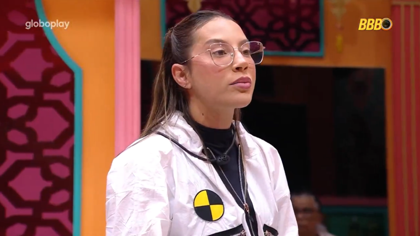 Renata é uma das finalistas do BBB25 • Reprodução/Globoplay