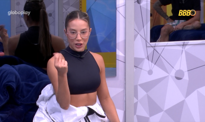 Renata conversou com seus aliados do Quarto Fantástico e compartilhou as informações recebidas de fora do BBB 25