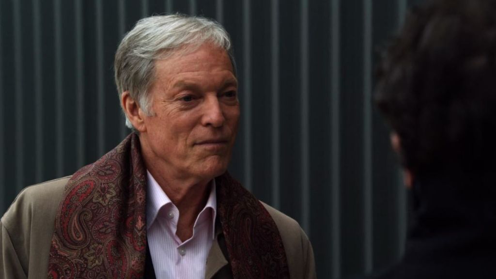 O ator Richard Chamberlain, em cena da série "Acerto de Contas"