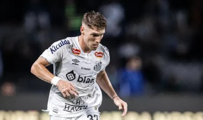 Benjamín Rollheiser tem agradado à comissão técnica do Santos