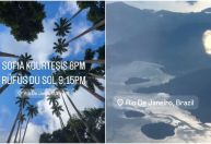 Rüfüs Du Sol chega ao Rio e publica foto da Baía de Guanabara