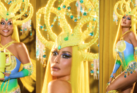 Look de Sabrina Sato no Carnaval do Rio homenageia Fernanda Torres