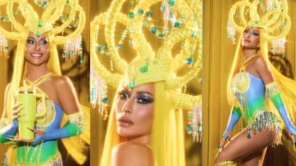 Sabrina Sato abre o Carnaval do Rio com look em homenagem a Fernanda Torres no Oscar