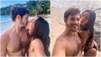 Sabrina Sato exibe tatuagem íntima em ilha paradisíaca com Nicolas Prattes
