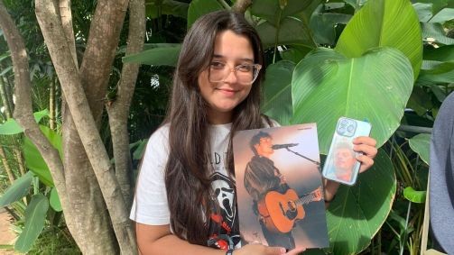 Sara Afonso viajou 10 horas para ver Shawn Mendes no Lollapalooza