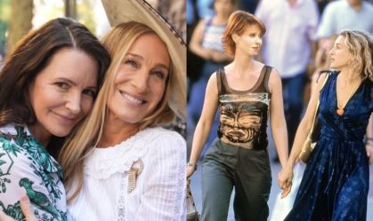 Atrizes de "Sex and the City" celebram 60 anos de Sarah Jessica Parker