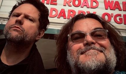 Selton Mello passeia com Jack Black em Los Angeles: "Absolute cinema"