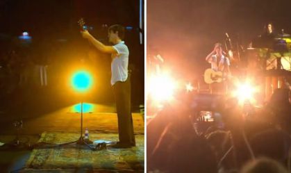 No Lolla, Shawn Mendes lembra frase de Fernanda Torres: "A vida presta"