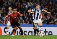 Real Sociedad e Manchester United empatam nas oitavas da Europa League