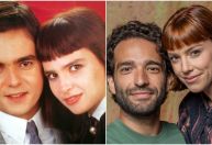 Alice Wegmann e Carrão reproduzem foto da versão original de "Vale Tudo"