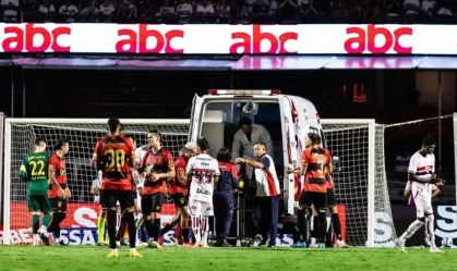 Sport atualiza situação de Igor Cariús após susto contra o São Paulo